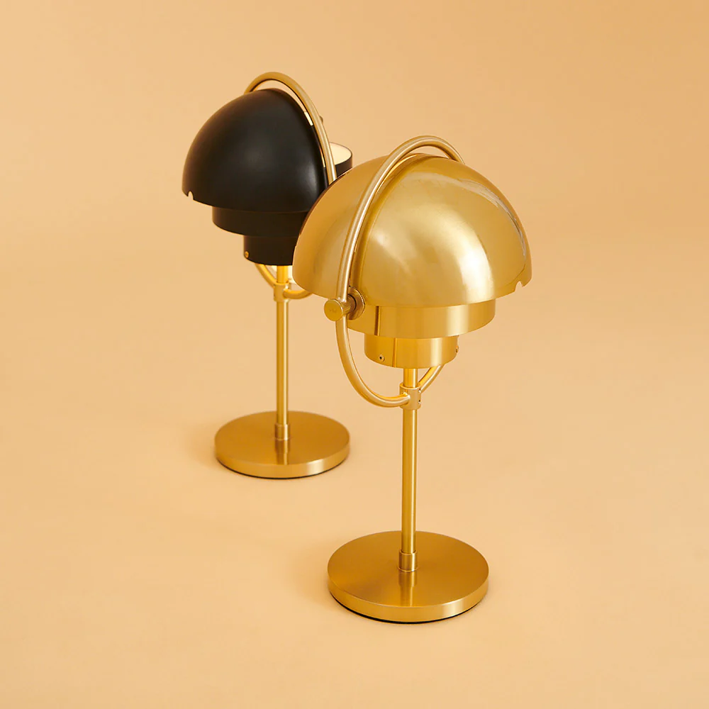Multi-Lite Portable Table Lamp - Brass, Brass - Image 10