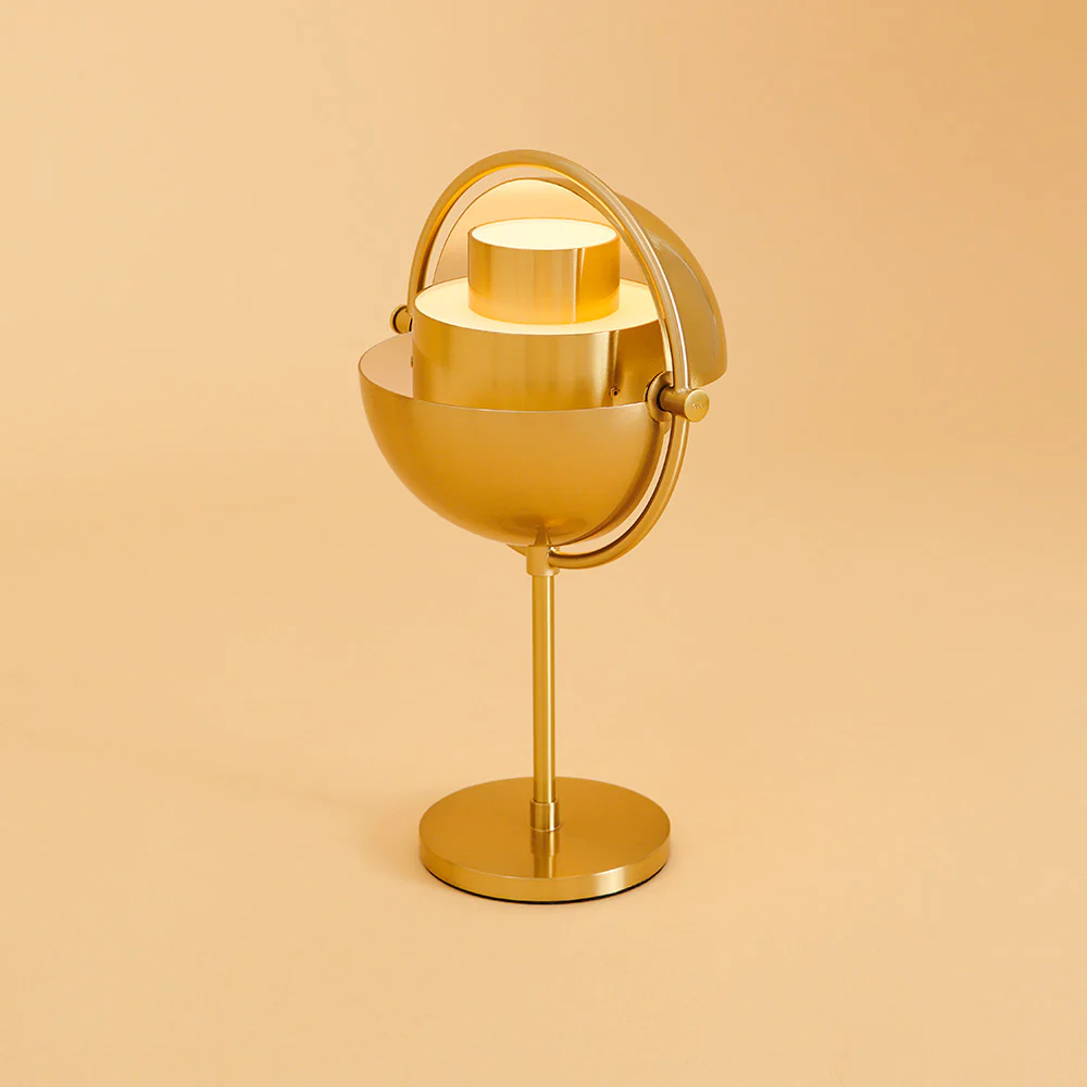 Multi-Lite Portable Table Lamp - Brass, Brass - Image 8