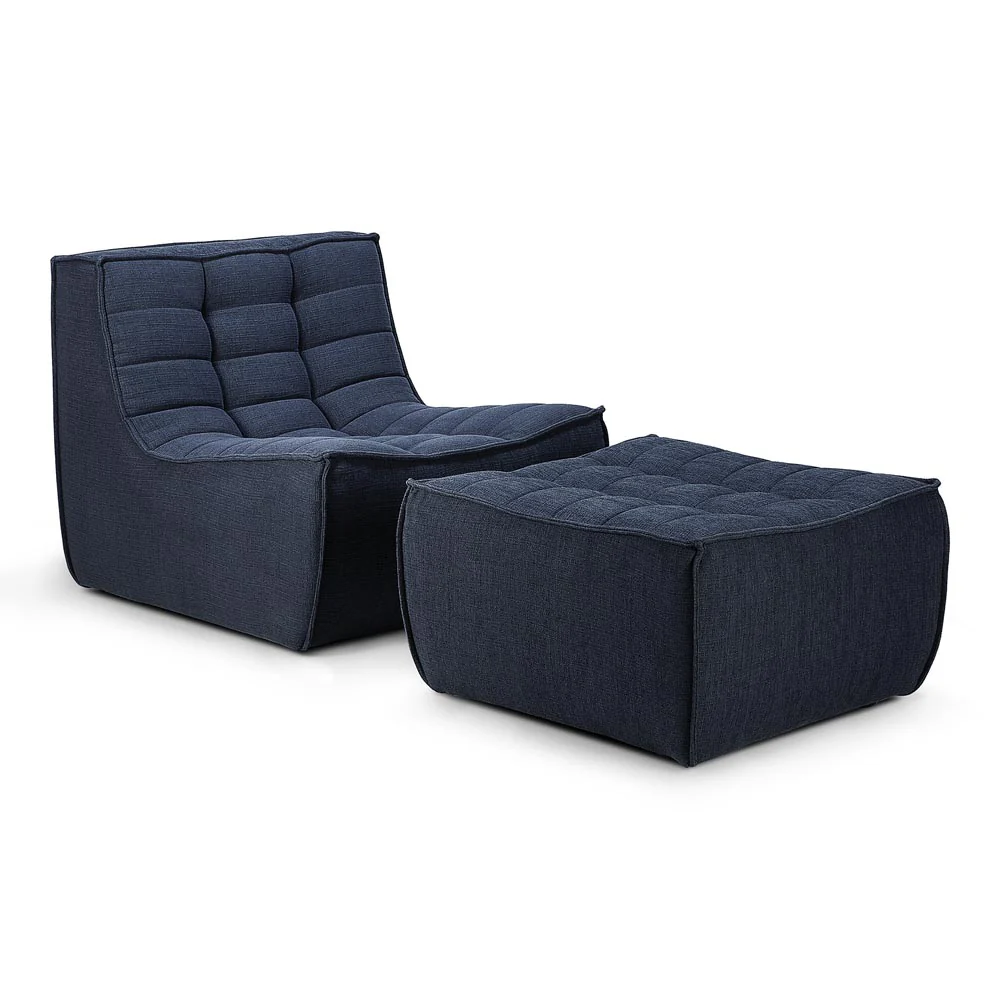 N701 1 Seater Modular Sofa - Graphite - Image 6