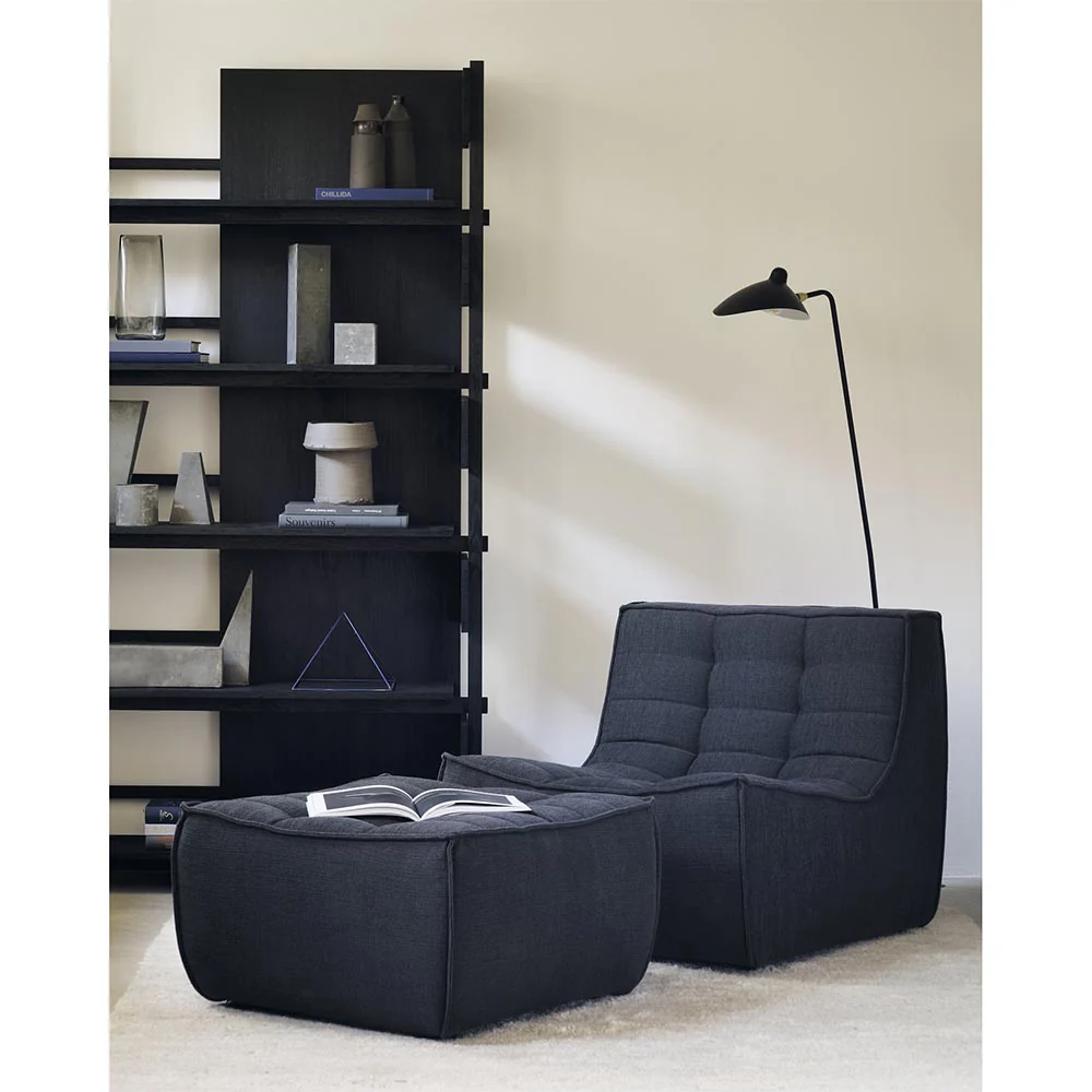 N701 1 Seater Modular Sofa - Graphite - Image 7