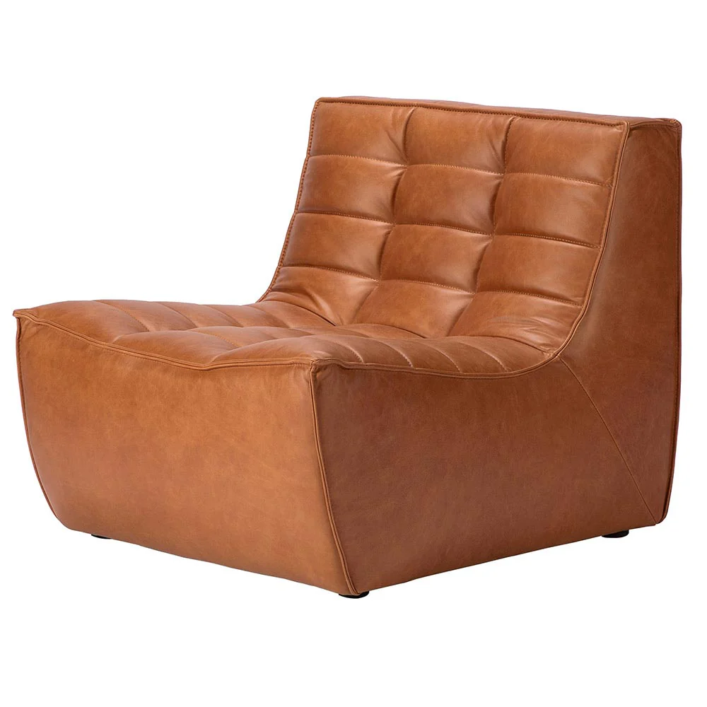 N701 1 Seater Modular Sofa - Old Saddle - Image 2