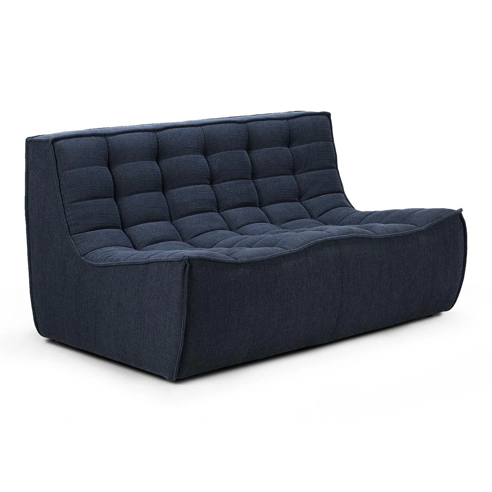 N701 2 Seater Modular Sofa - Graphite - Image 2