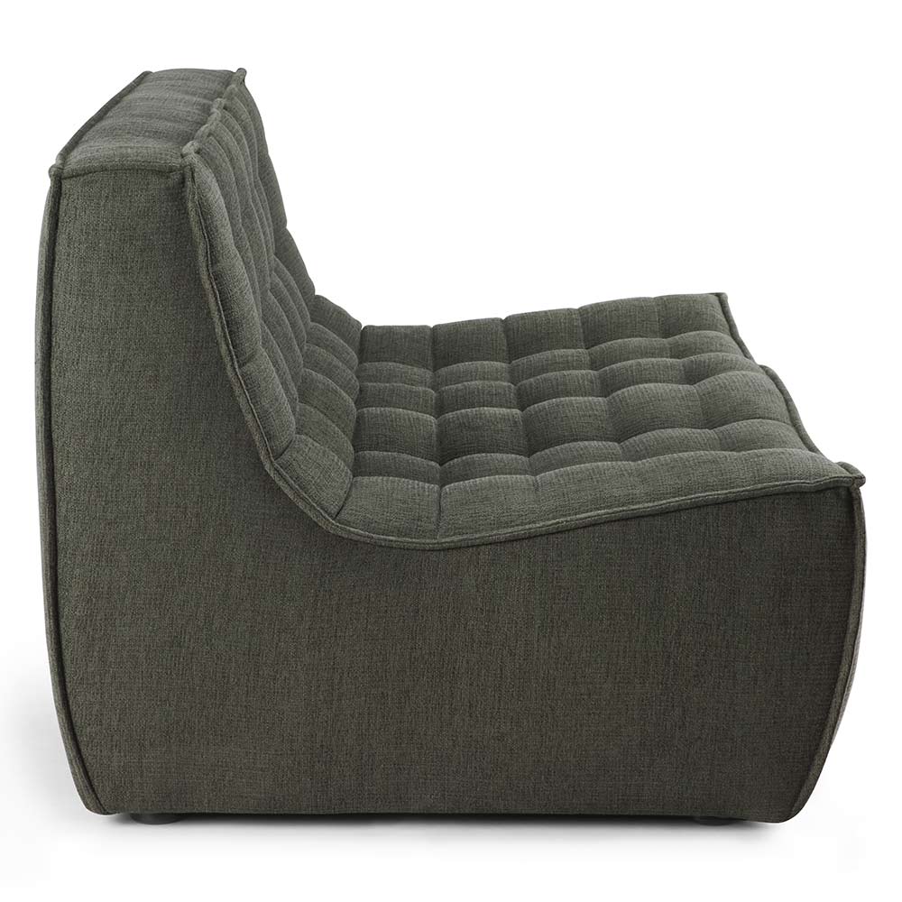 N701 2 Seater Modular Sofa - Moss - Image 3