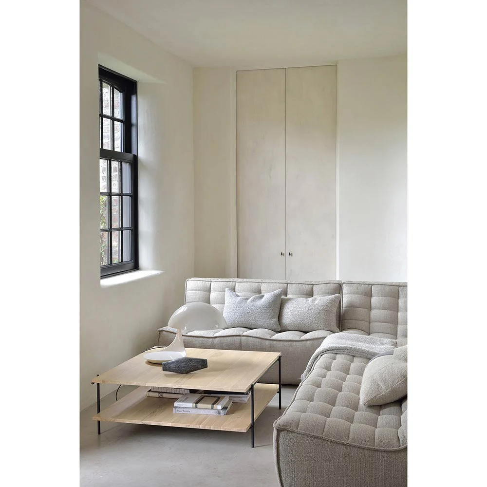 N701 3 Seater Modular Sofa - Beige - Image 8