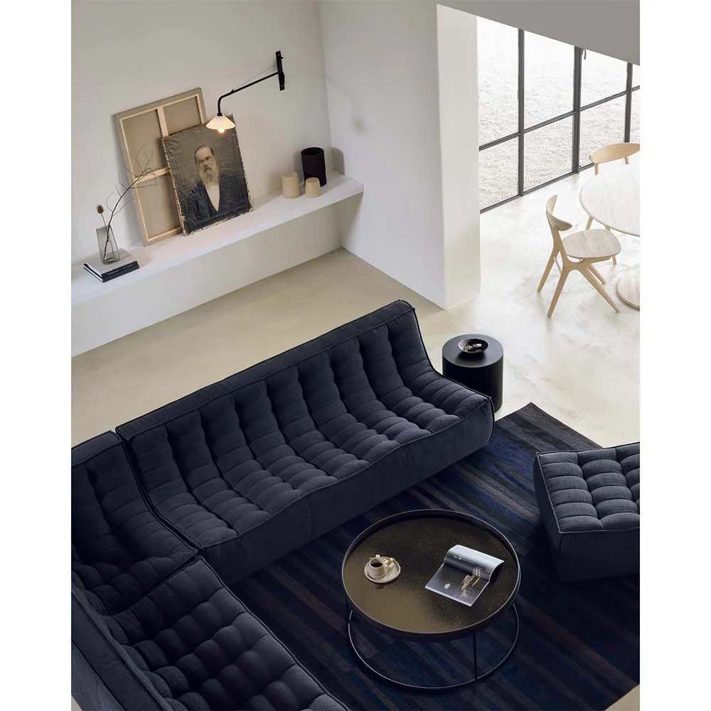 N701 3 Seater Modular Sofa - Graphite - Image 6