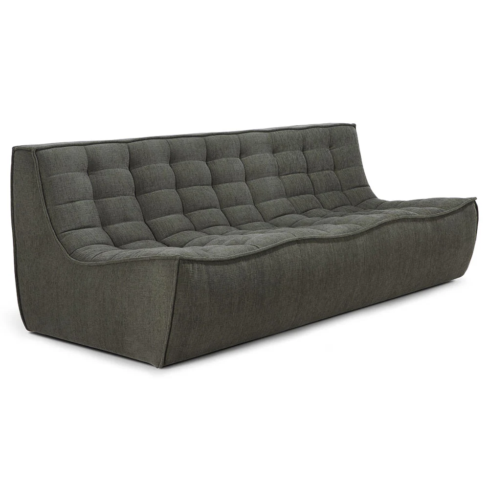 N701 3 Seater Modular Sofa - Moss - Image 2