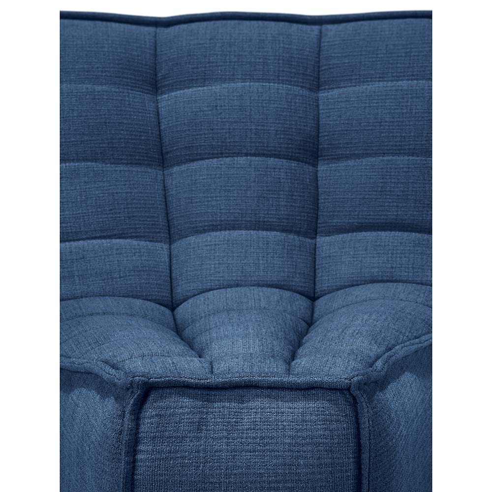 N701 45 Degree Round Corner Modular Sofa - Blue - Image 5