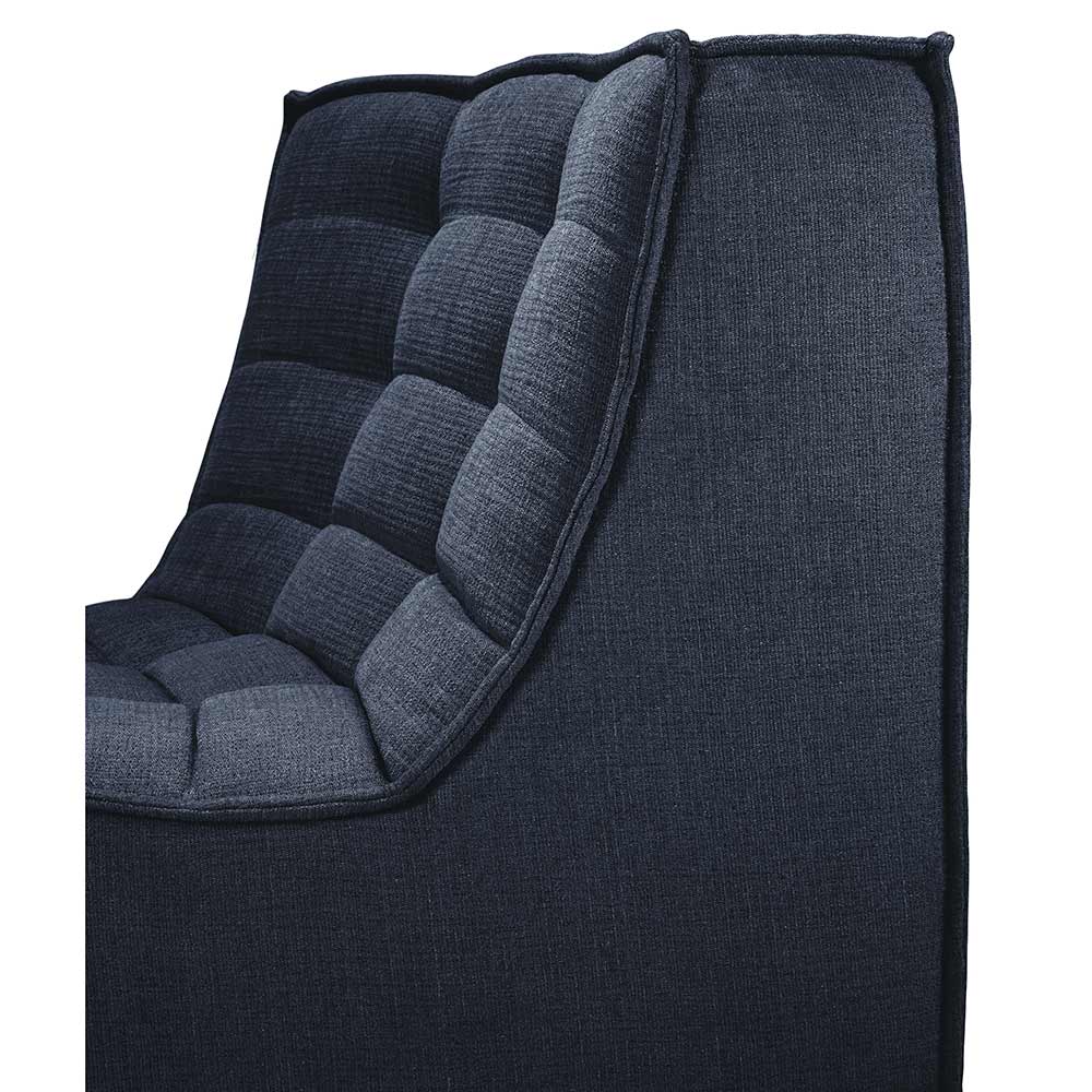 N701 45 Degree Round Corner Modular Sofa - Graphite - Image 3