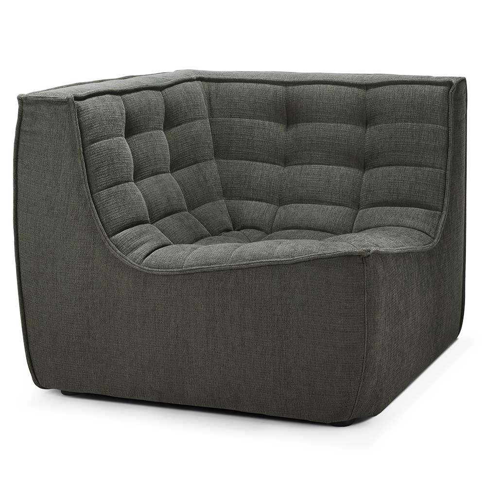 N701 Corner Modular Sofa - Moss - Image 2