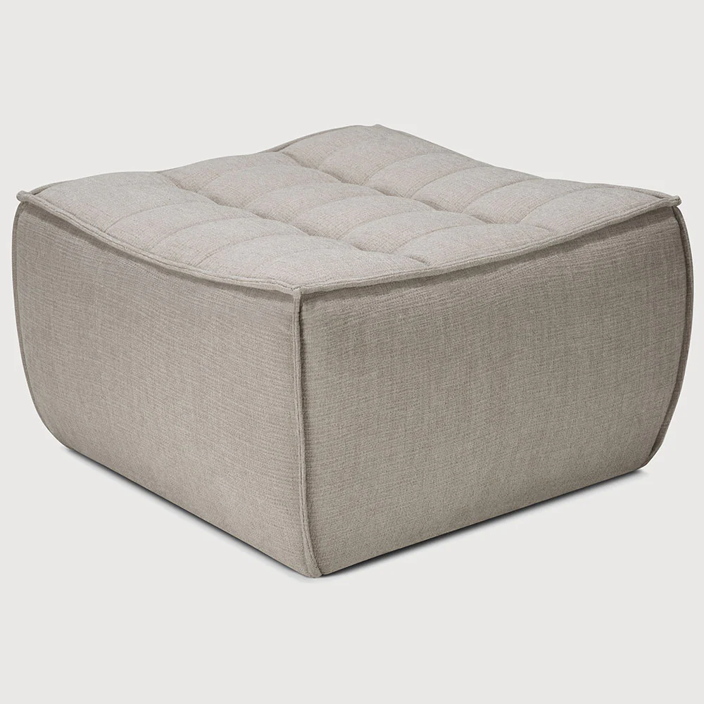 N701 Footstool Modular Sofa - Ecru - Image 2