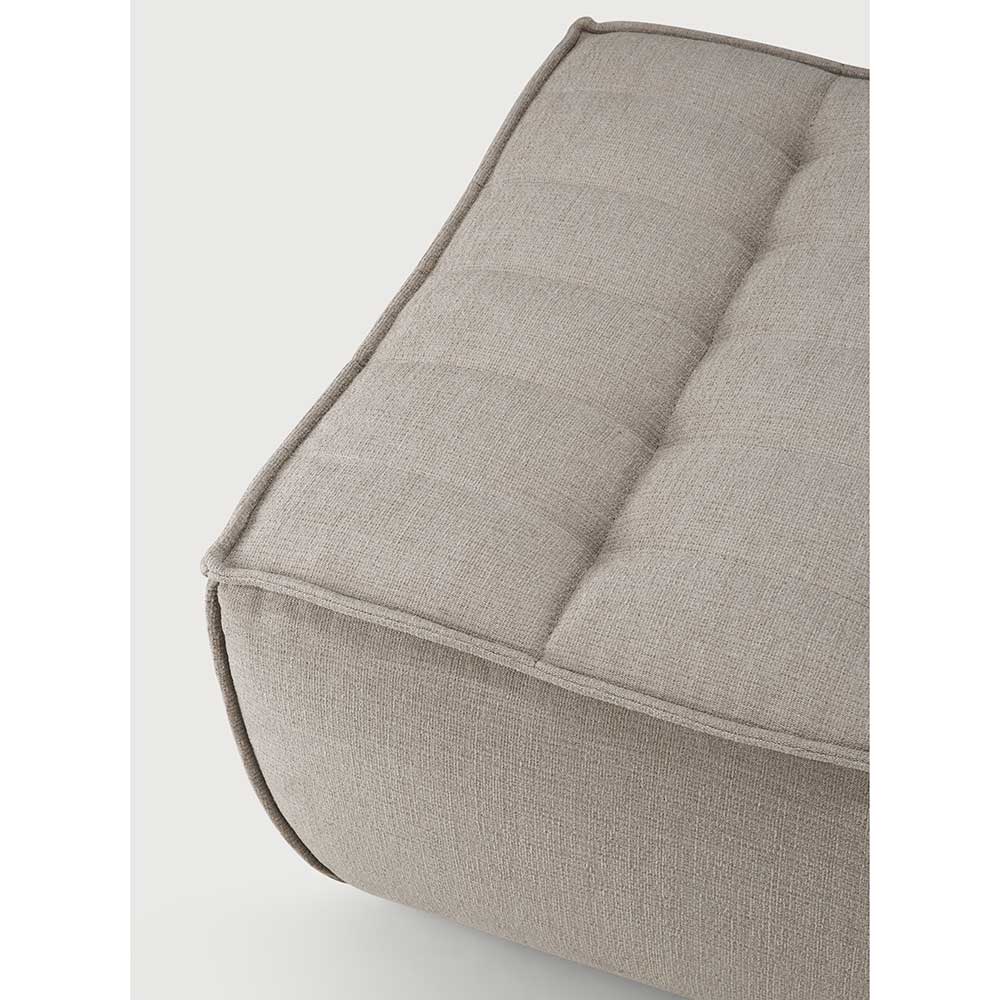 N701 Footstool Modular Sofa - Ecru - Image 3
