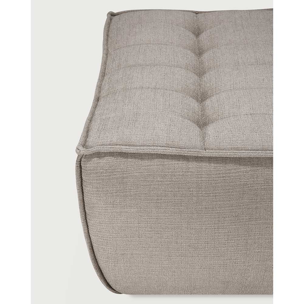 N701 Footstool Modular Sofa - Ecru - Image 4