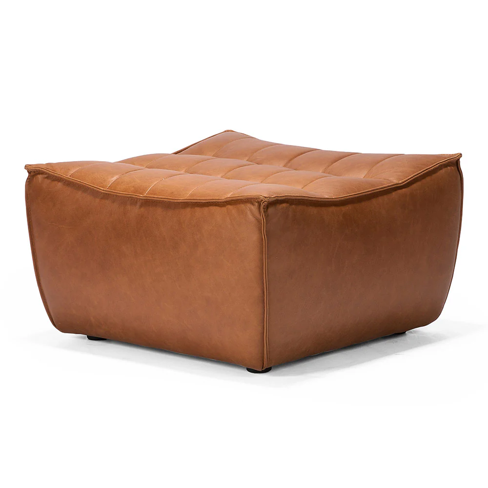 N701 Footstool Modular Sofa - Old Saddle