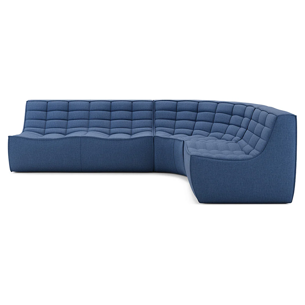 N701 Modular Sofa Set No 1 - Blue - Image 2