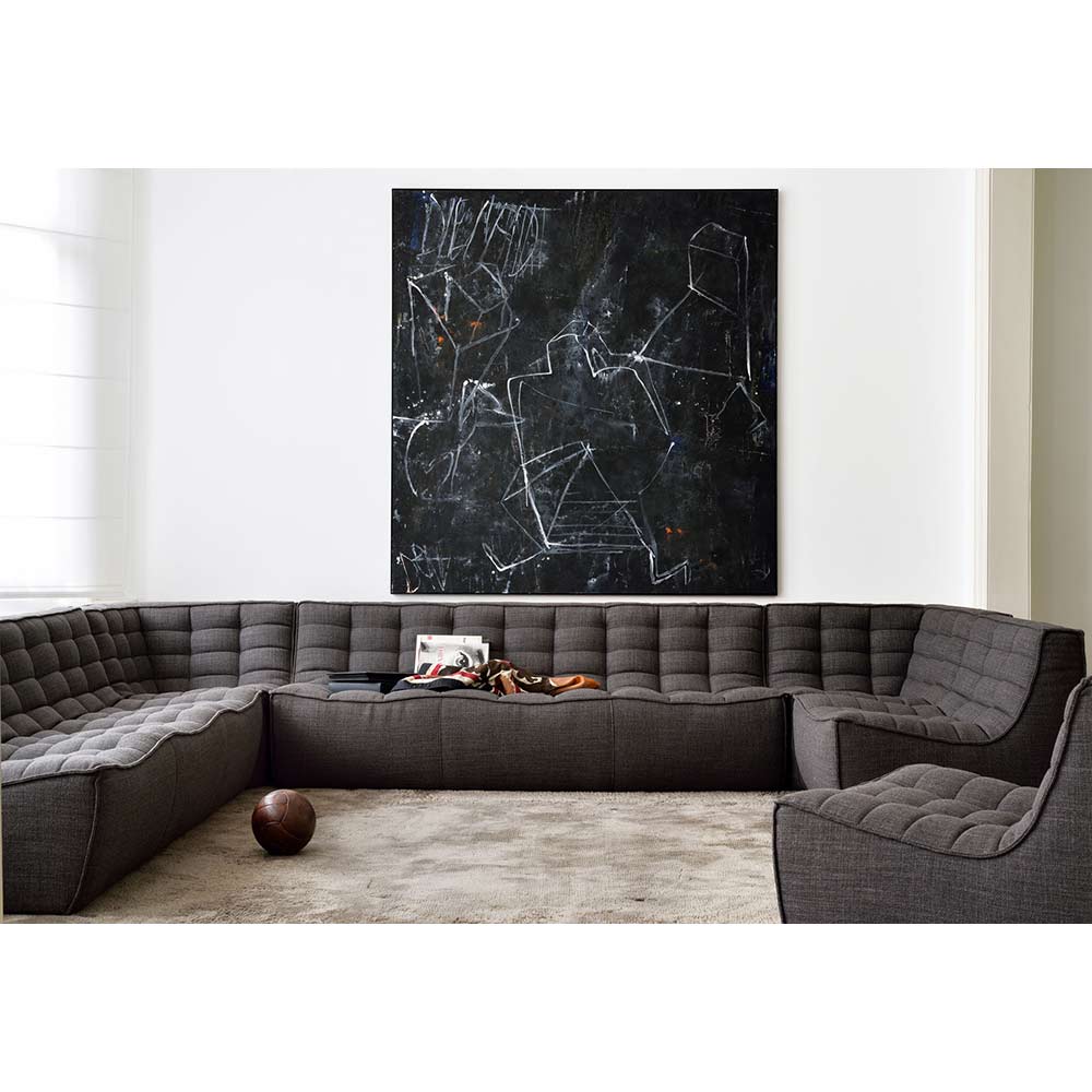 N701 Modular Sofa Set No 3 - Dark Gray - Image 10