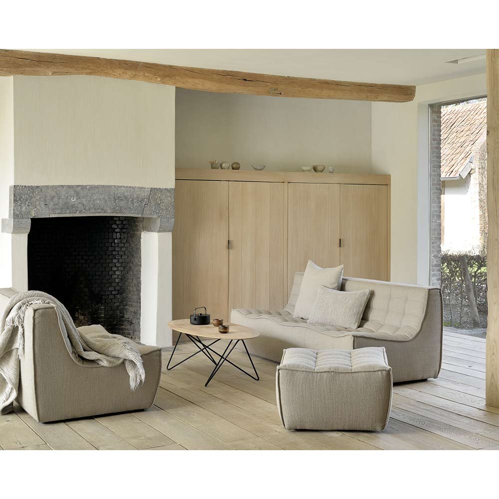 N701 Modular Sofa Set No 5 - Beige - Image 3