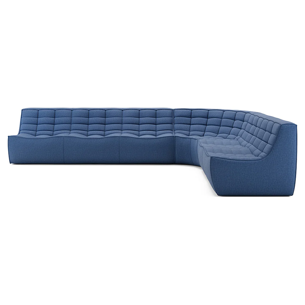 N701 Modular Sofa Set No 7 - Blue - Image 2
