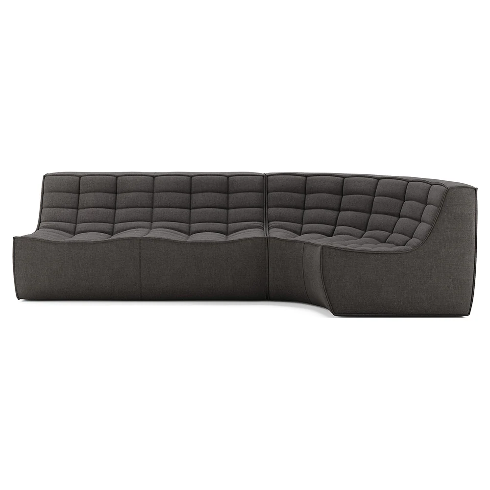 N701 Modular Sofa Set No 9 - Dark Gray - Image 2
