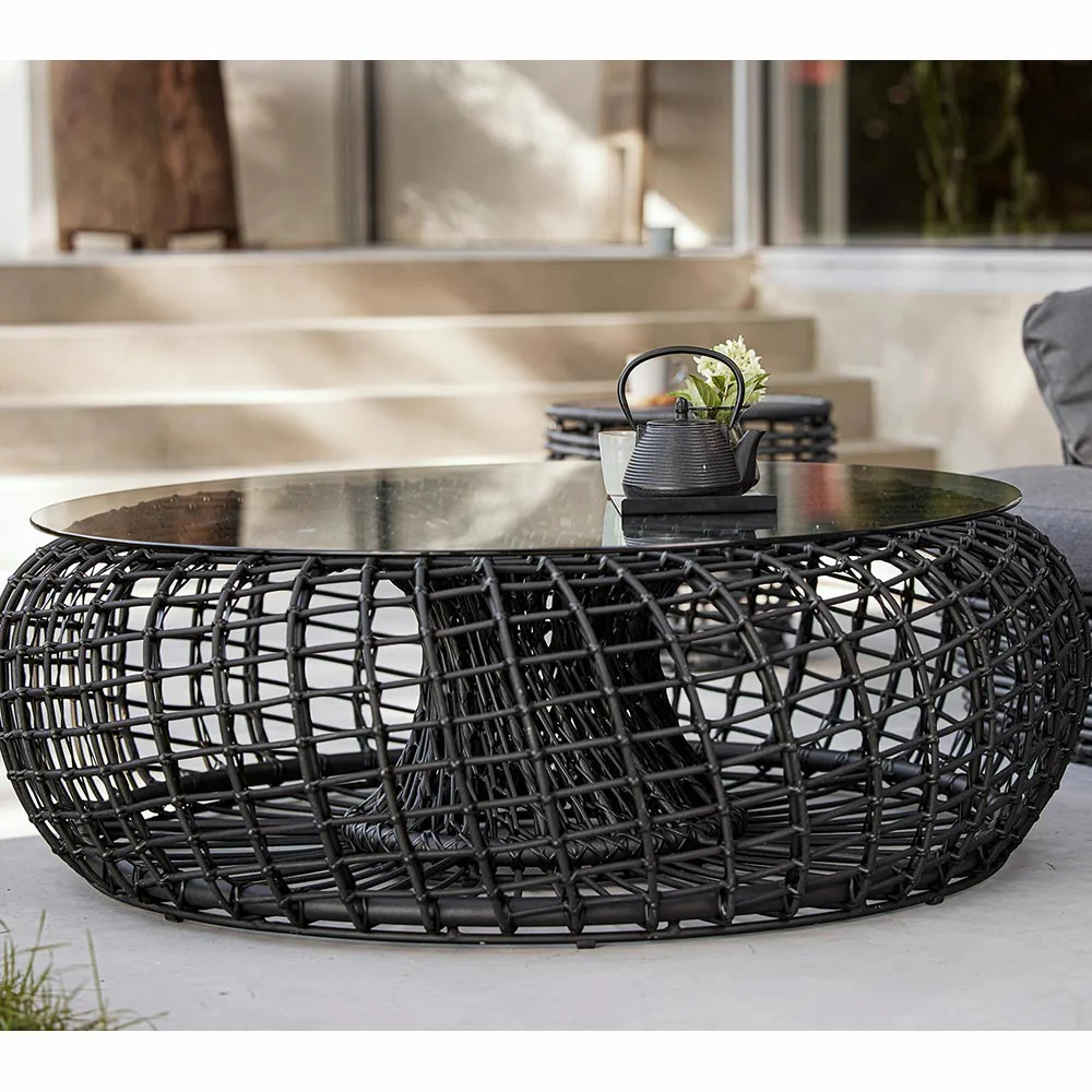 Nest Outdoor Large Coffee Table - Lava Gray - Image 4