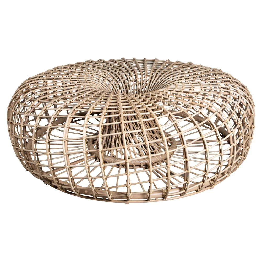 Nest Outdoor Large Footstool - Natural