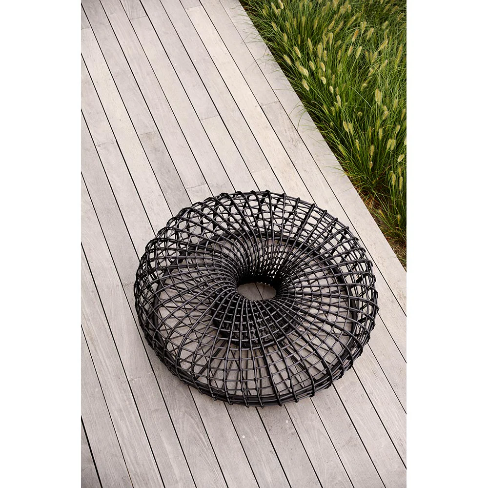 Nest Outdoor Large Footstool - Natural - Image 2