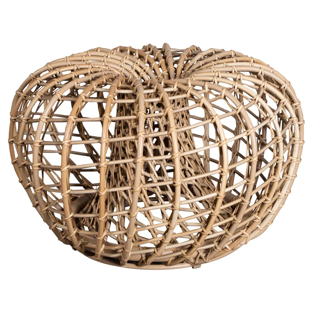 Nest Outdoor Small Footstool - Natural