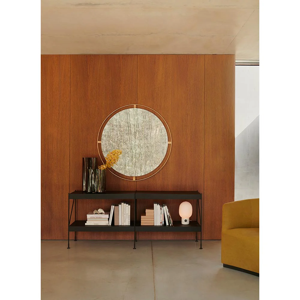 Nimbus Round Mirror - Polished Brass - Image 6
