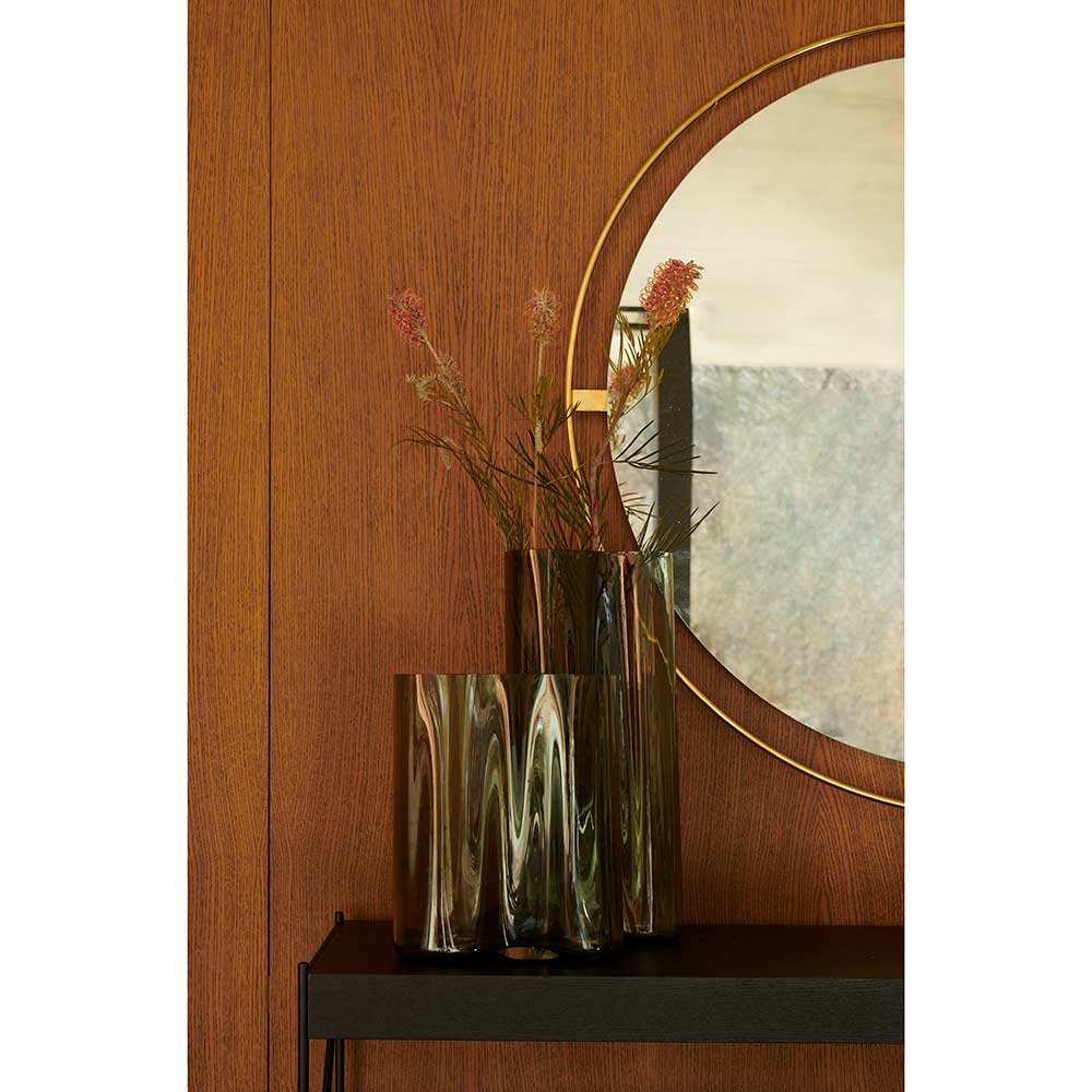 Nimbus Round Mirror - Polished Brass - Image 7