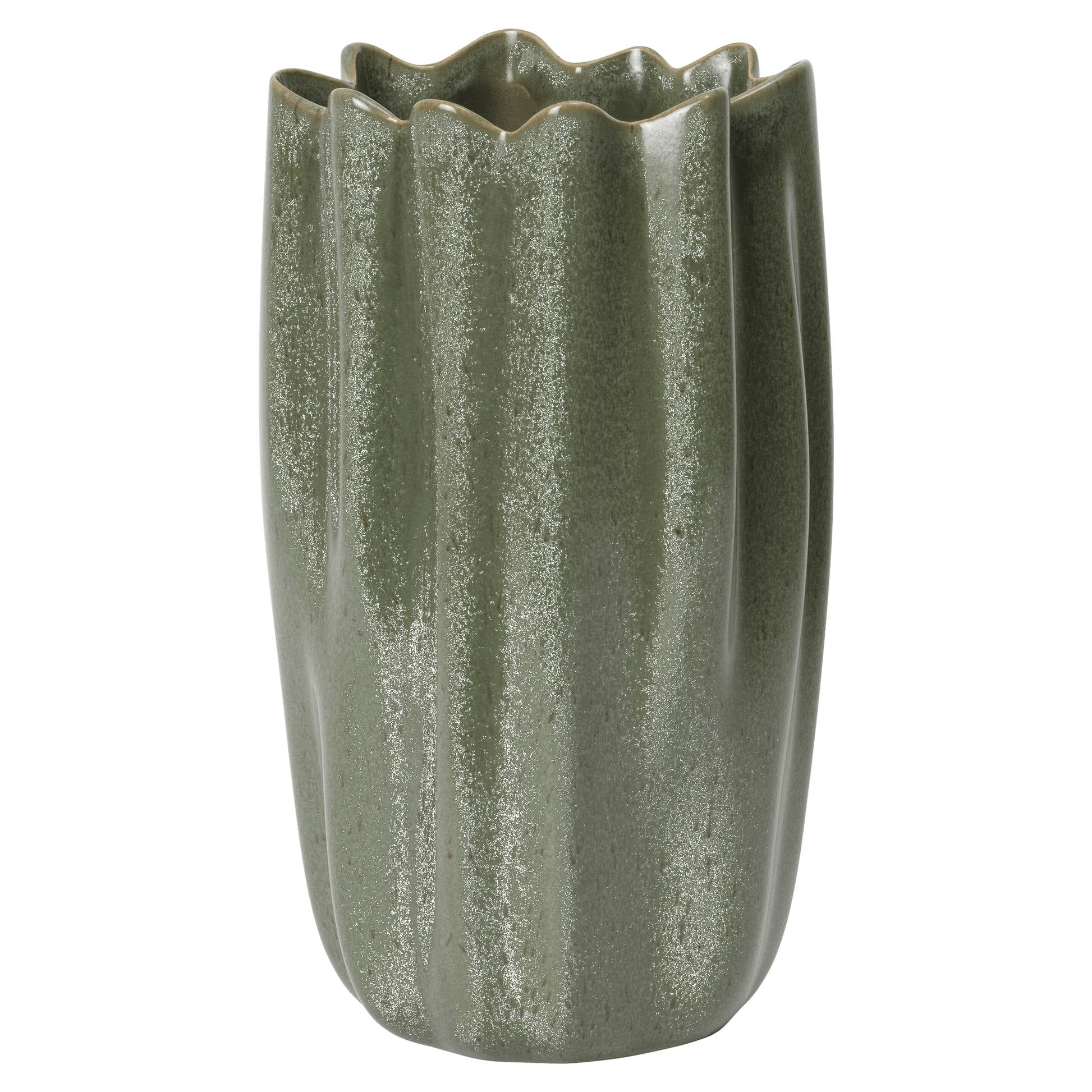 Nium Vase - Dark Sage