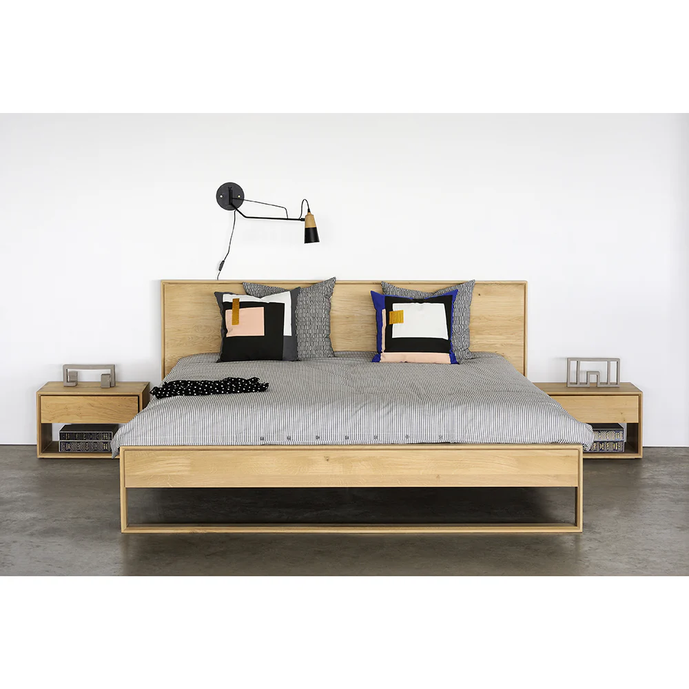 Nordic II Bedside Table - Oak - Image 3