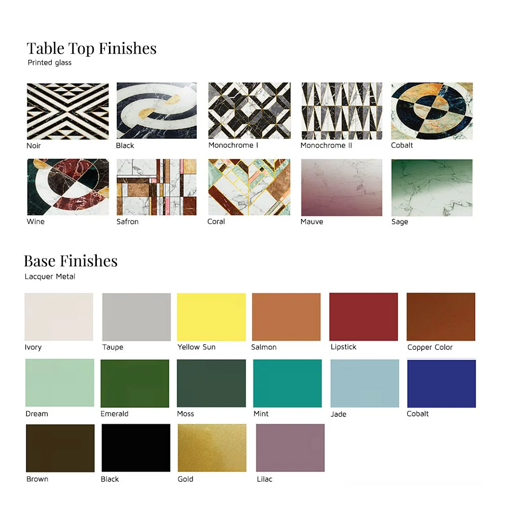 Norman Side Table - Lacquer Base, Low - Image 5