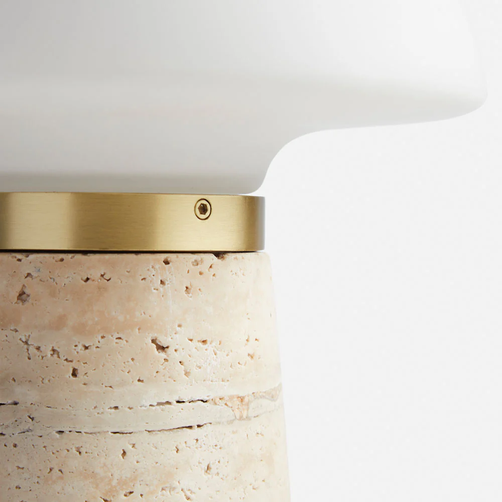 Nova Table Lamp - Travertine - Image 3