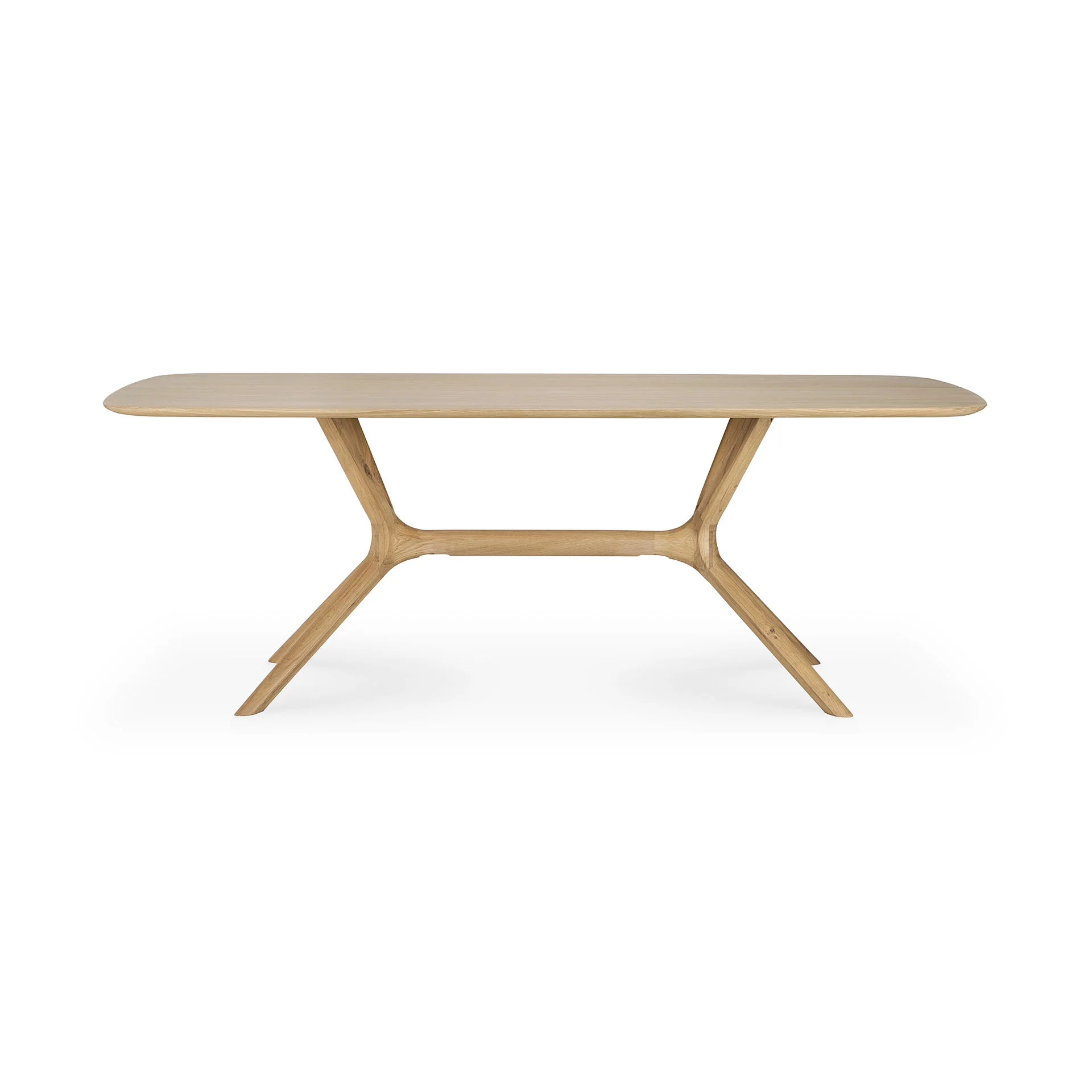 Oak X Dining Table - Image 4