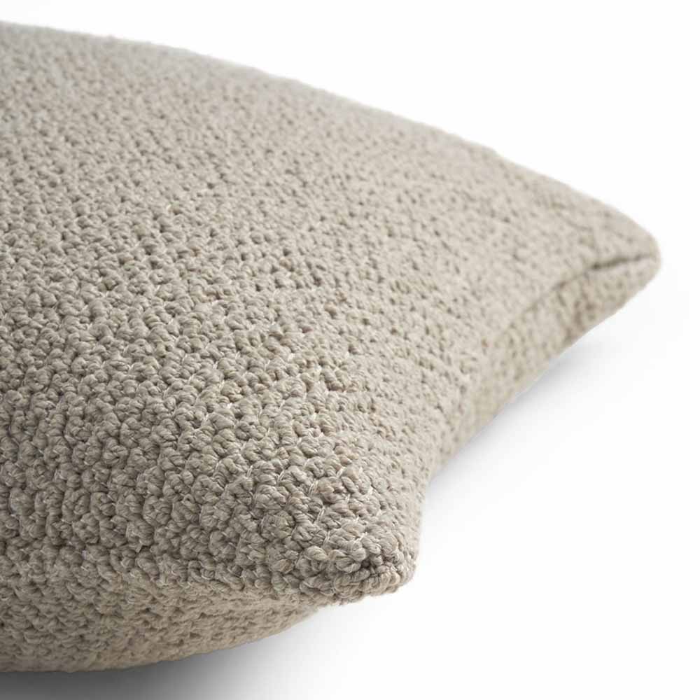 Oat Boucle Outdoor Cushion - Square, Set of 2 - Image 2