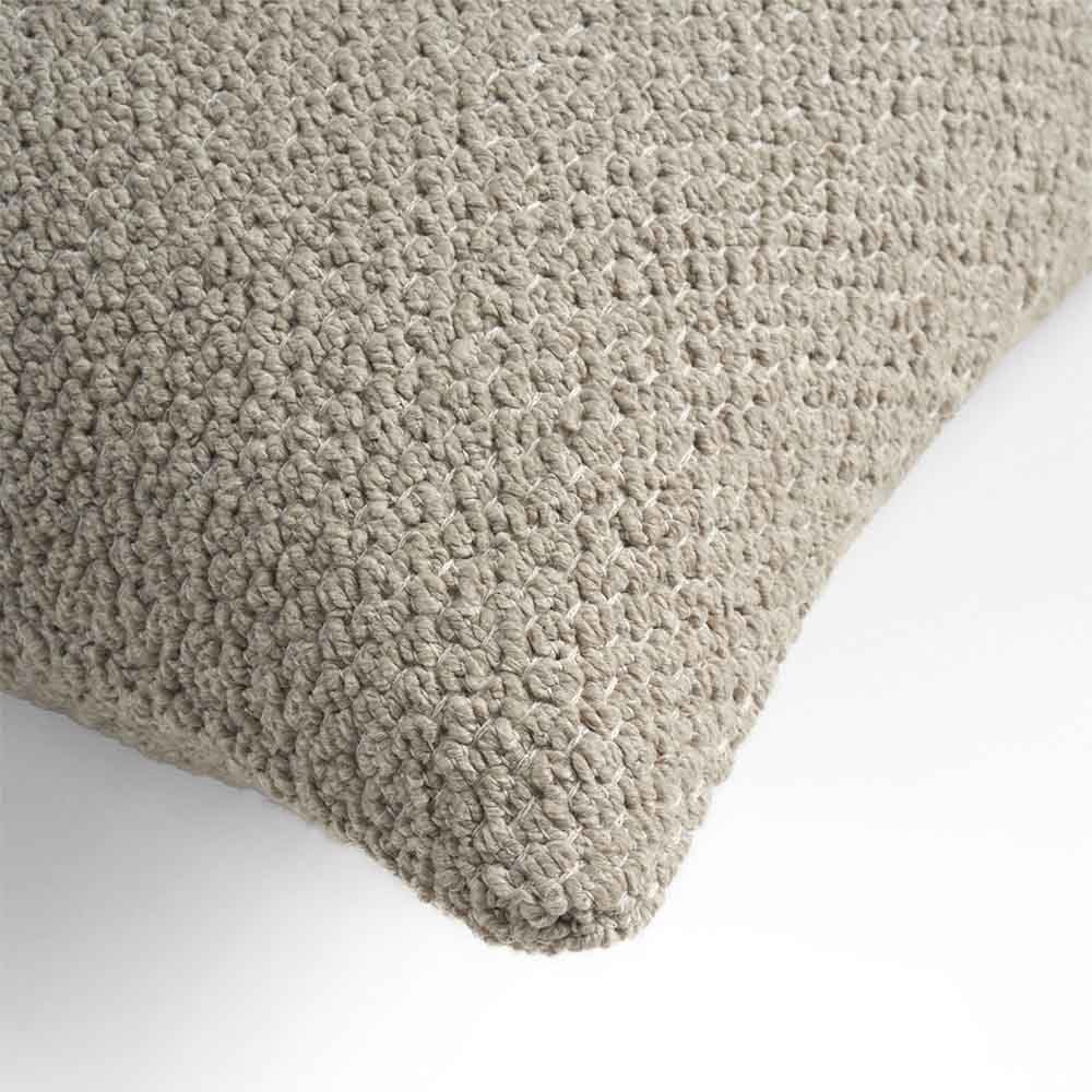 Oat Boucle Outdoor Cushion - Square, Set of 2 - Image 3