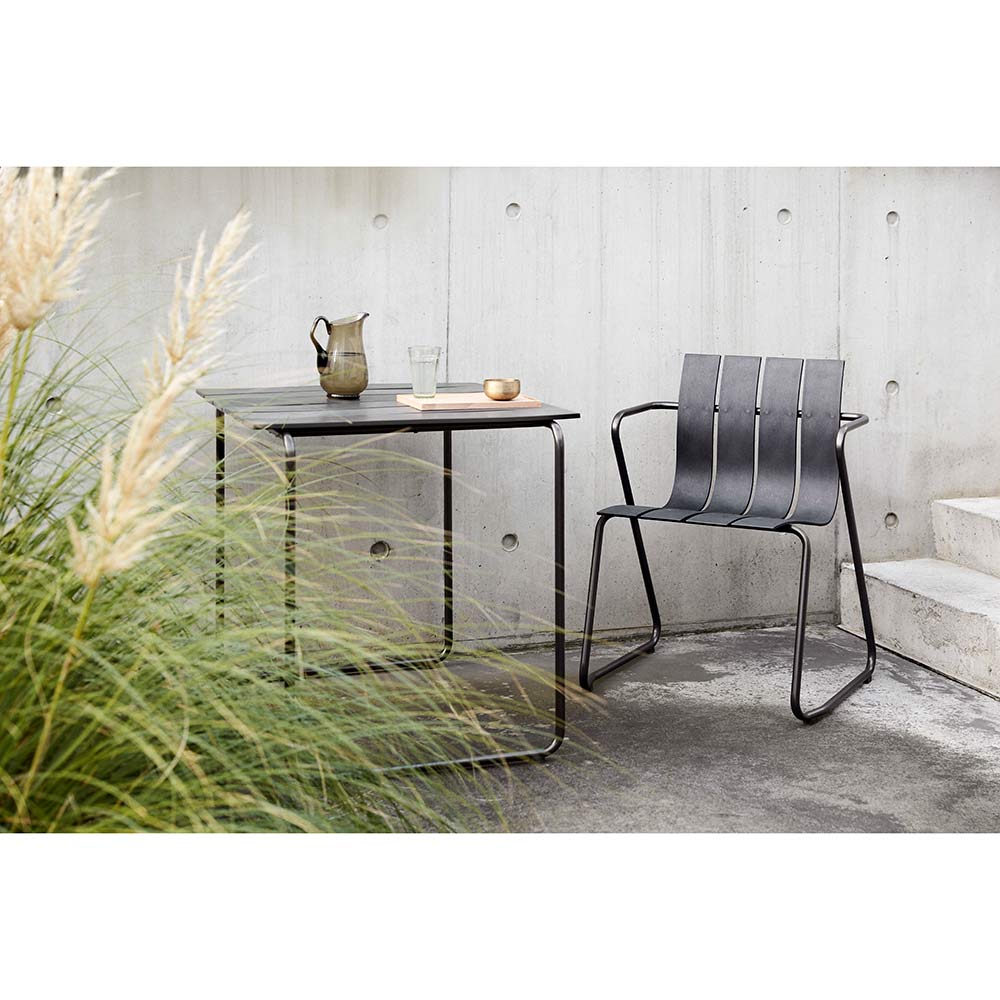 Ocean Outdoor Square Table - Black - Image 3
