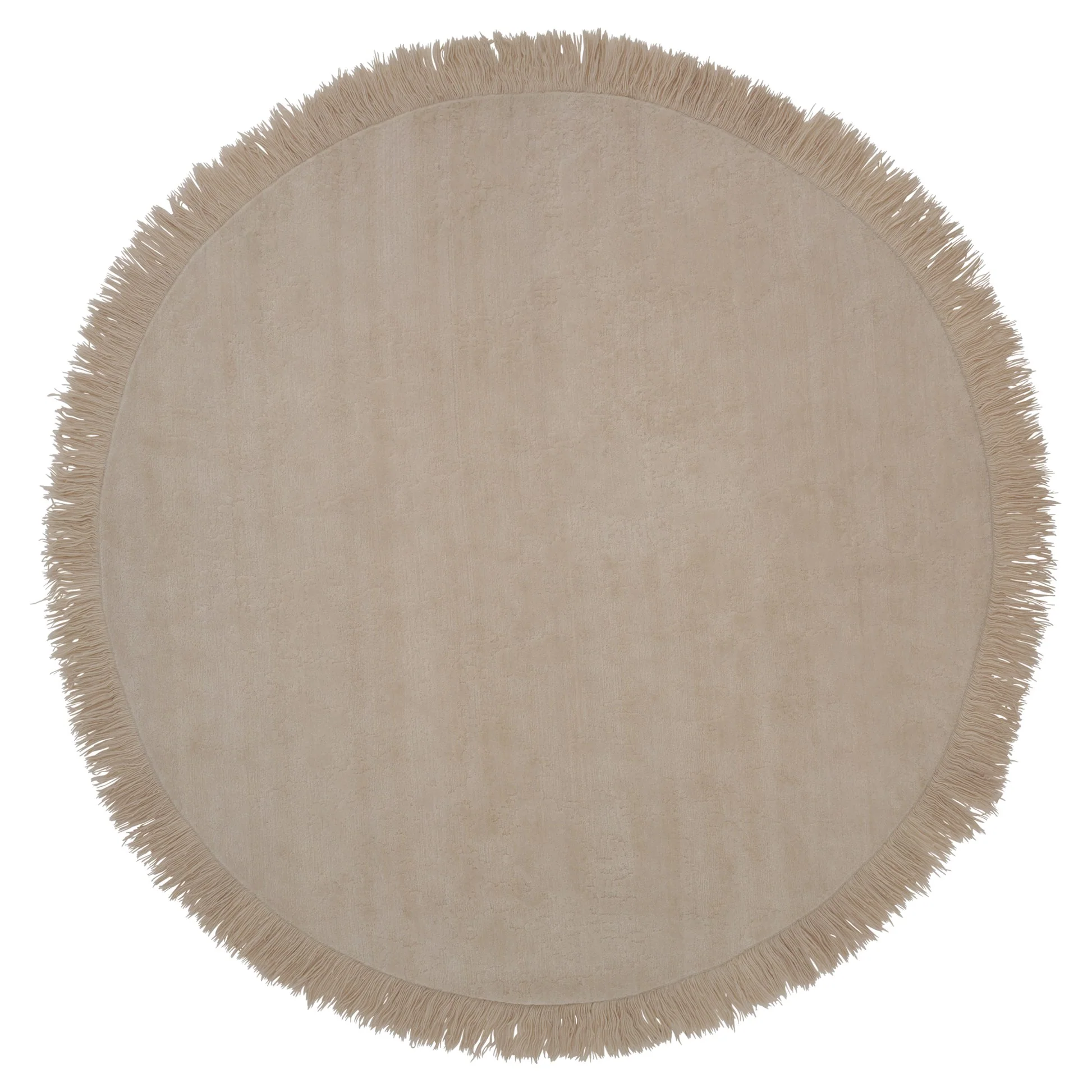 Oceanic Reef Round Rug - Beige