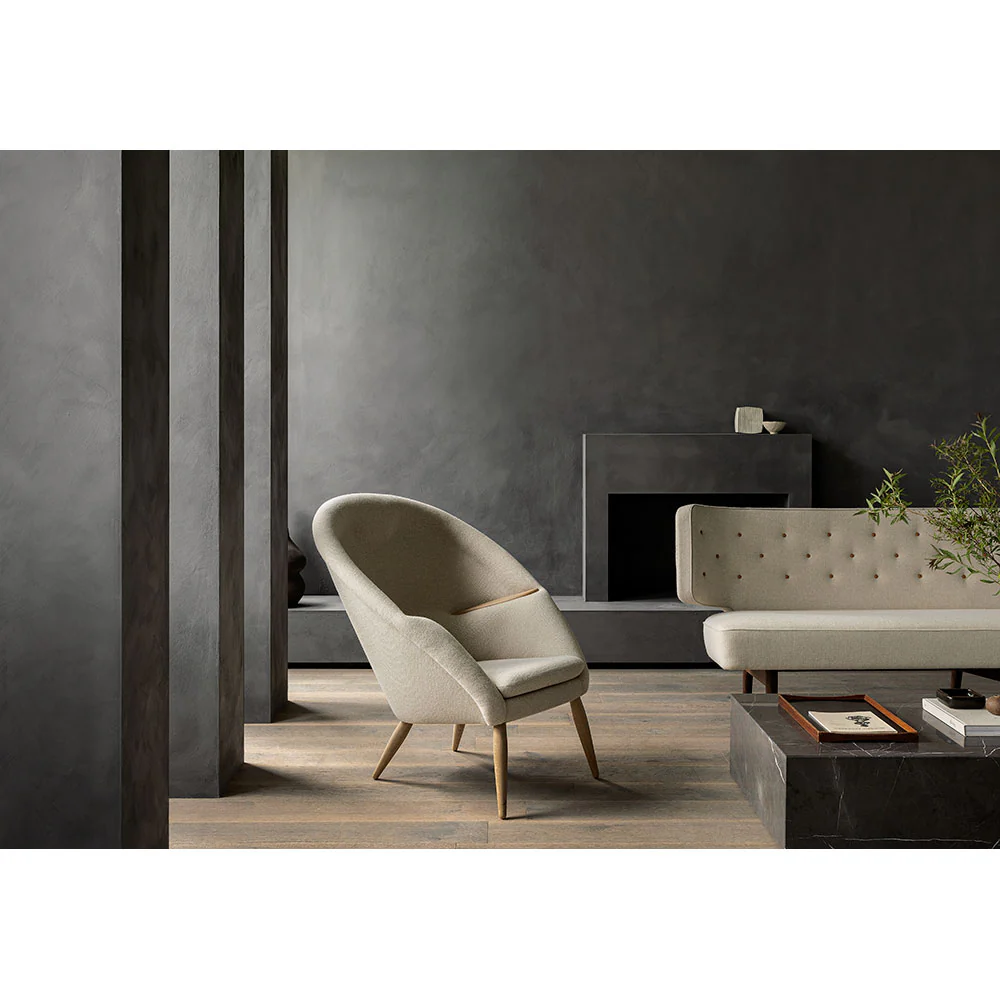 Oda Lounge Chair - Natural Oak - Image 7