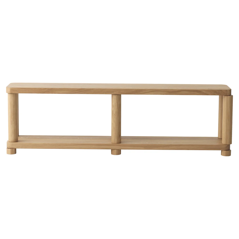 Offset Large Shelf - Natural, 1 Tier