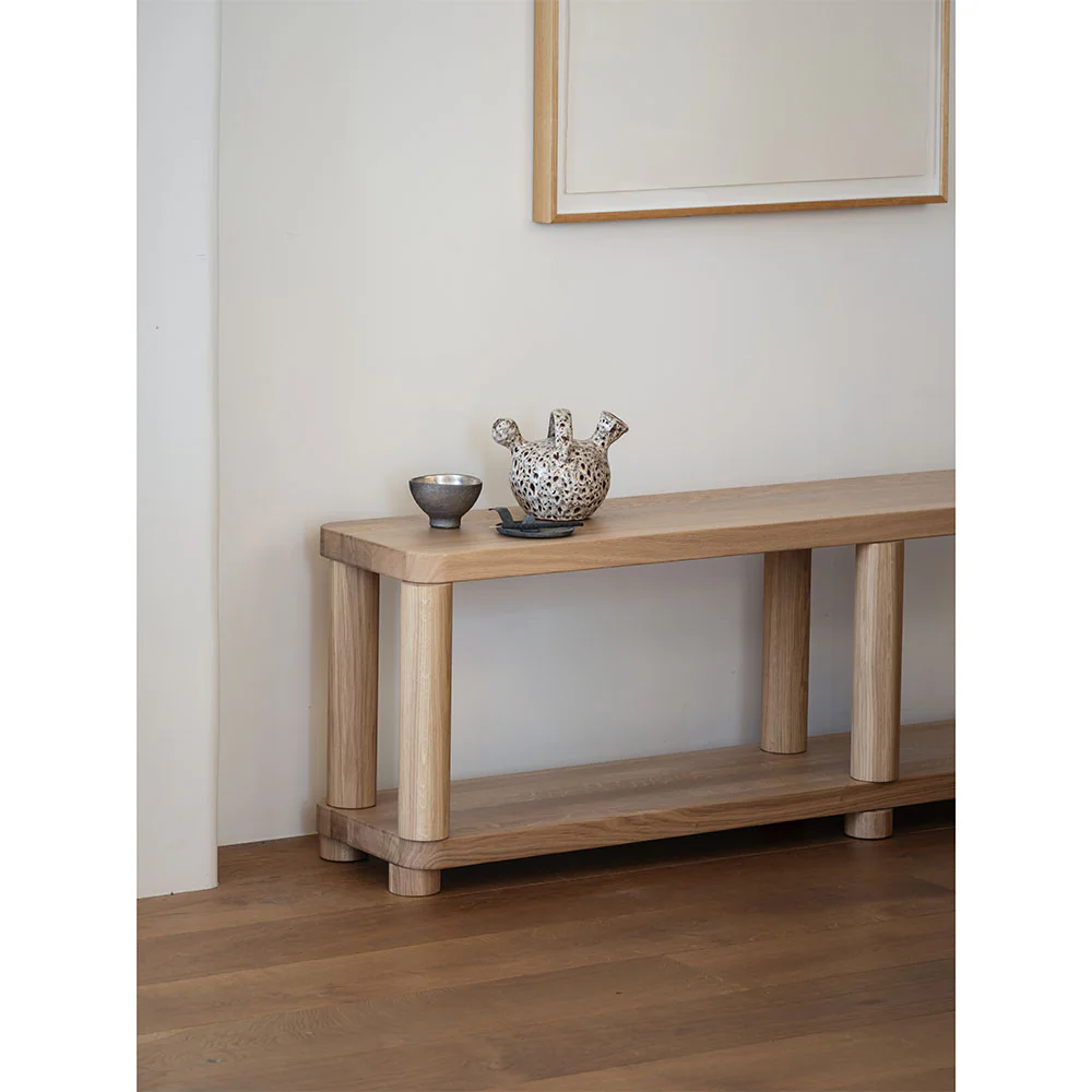 Offset Large Shelf - Natural, 1 Tier - Image 3
