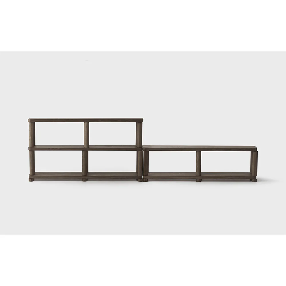 Offset Large Shelf - Umber, 2 Tiers - Image 6