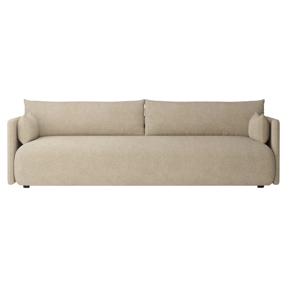 Offset Sofa - 3 Seater, Boucle 02