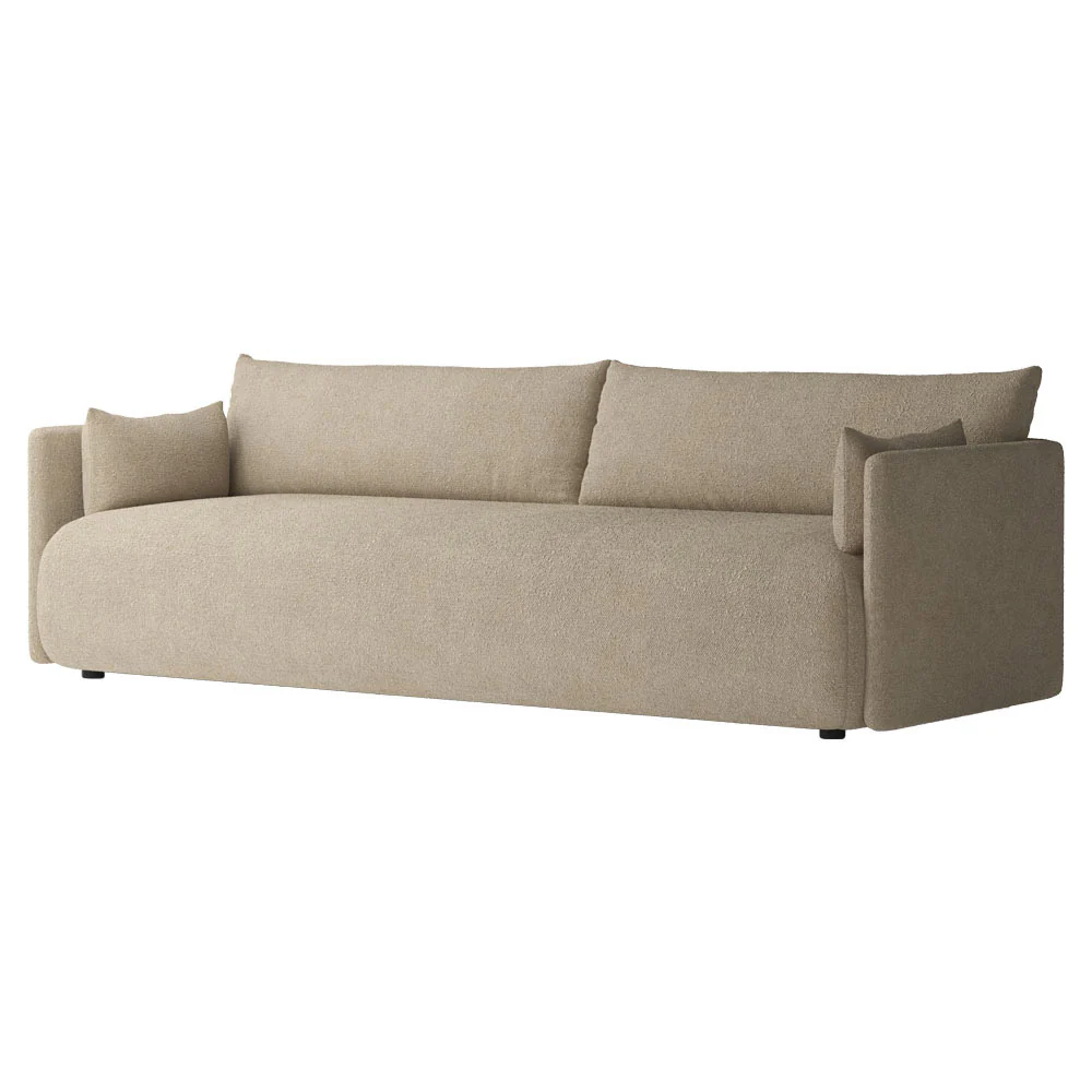 Offset Sofa - 3 Seater, Boucle 02 - Image 2