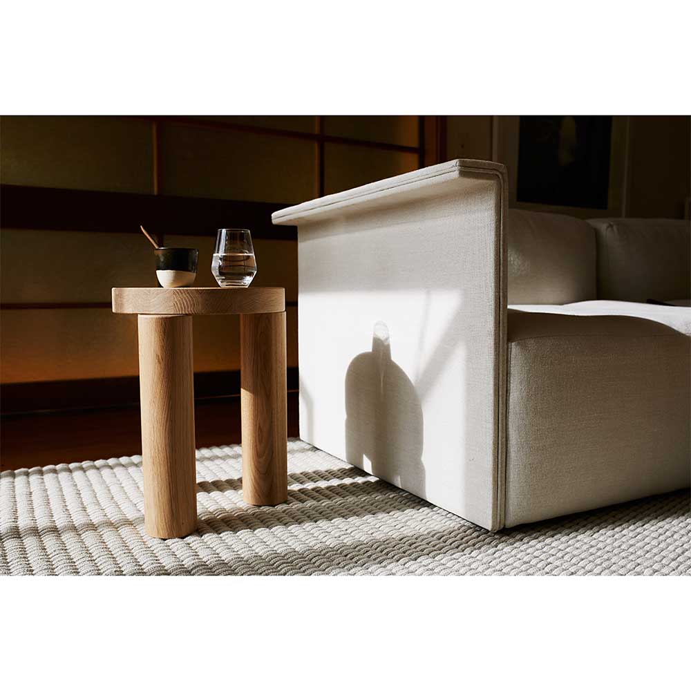 Offset Stool Side Table - Black - Image 6