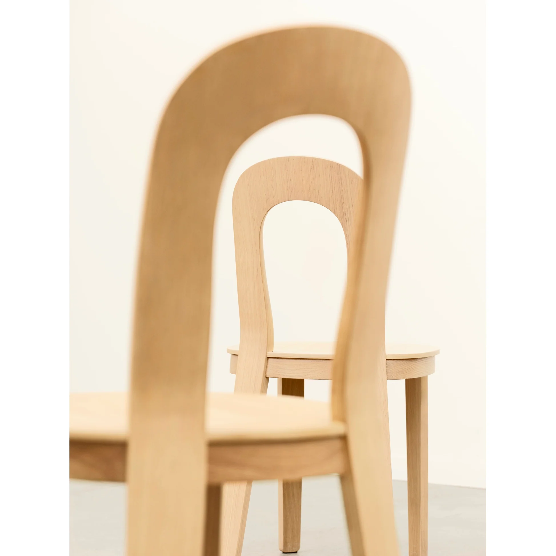 Olivia Chair, Set of 2 - Light Oak - Image 4