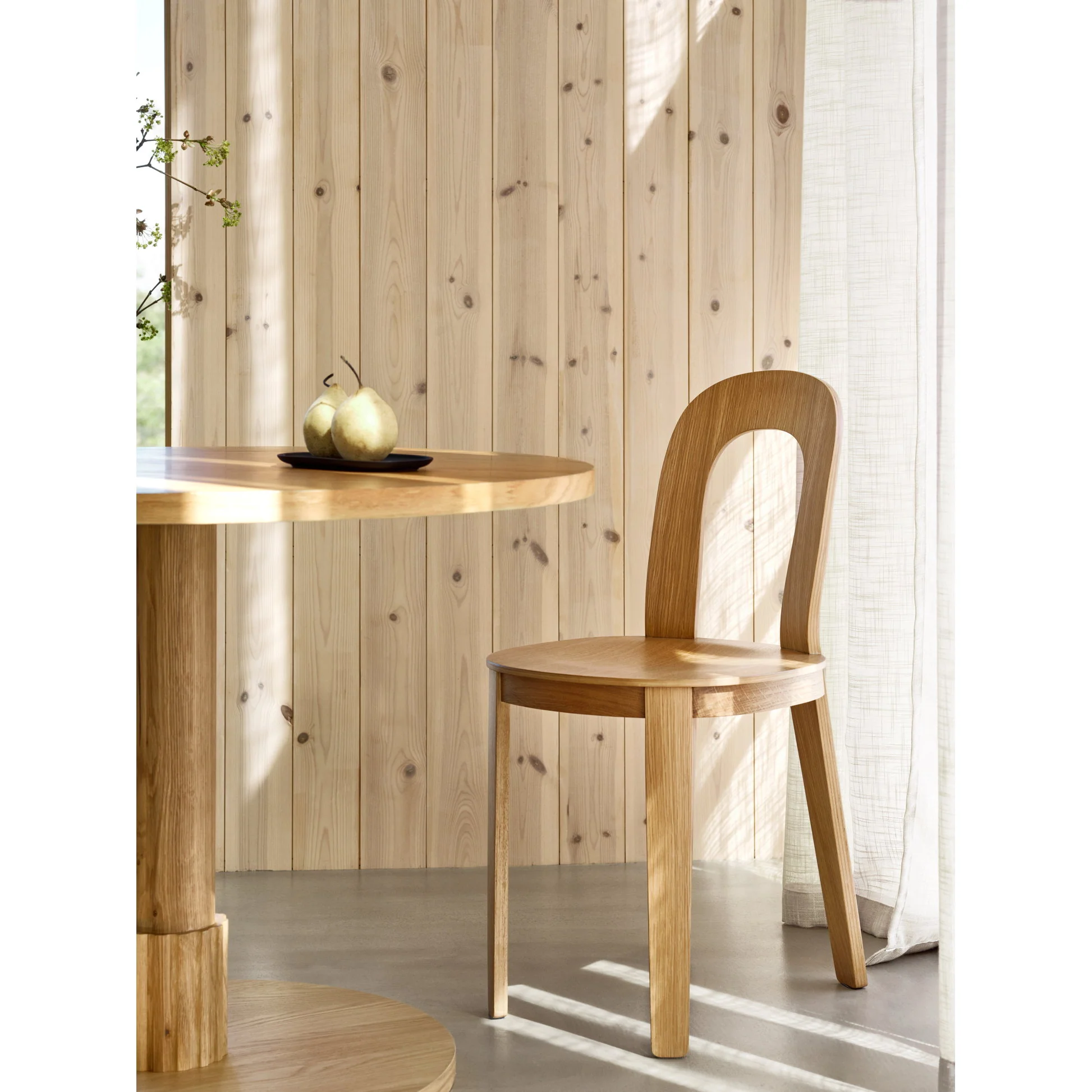 Olivia Chair, Set of 2 - Light Oak - Image 5