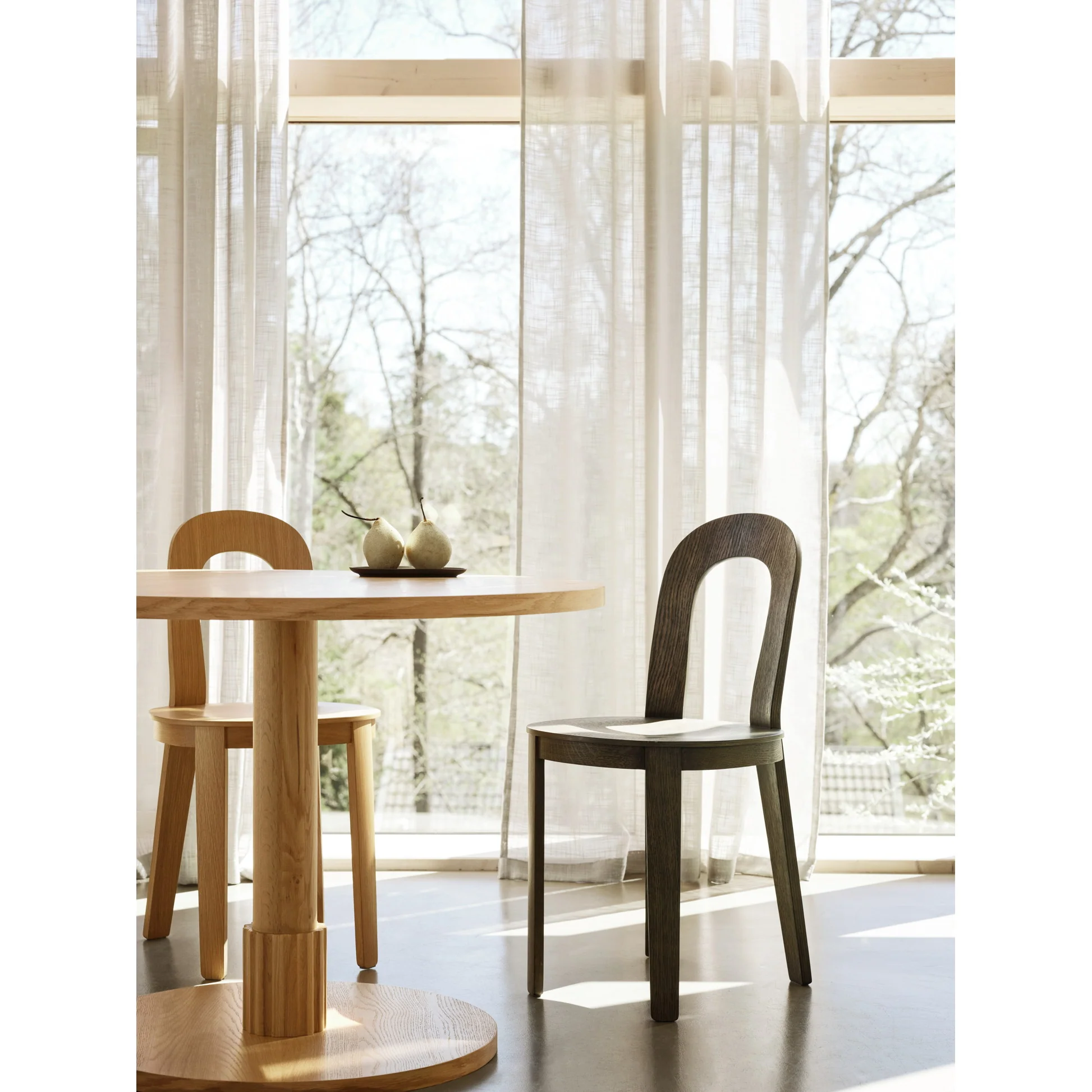 Olivia Chair, Set of 2 - Light Oak - Image 6
