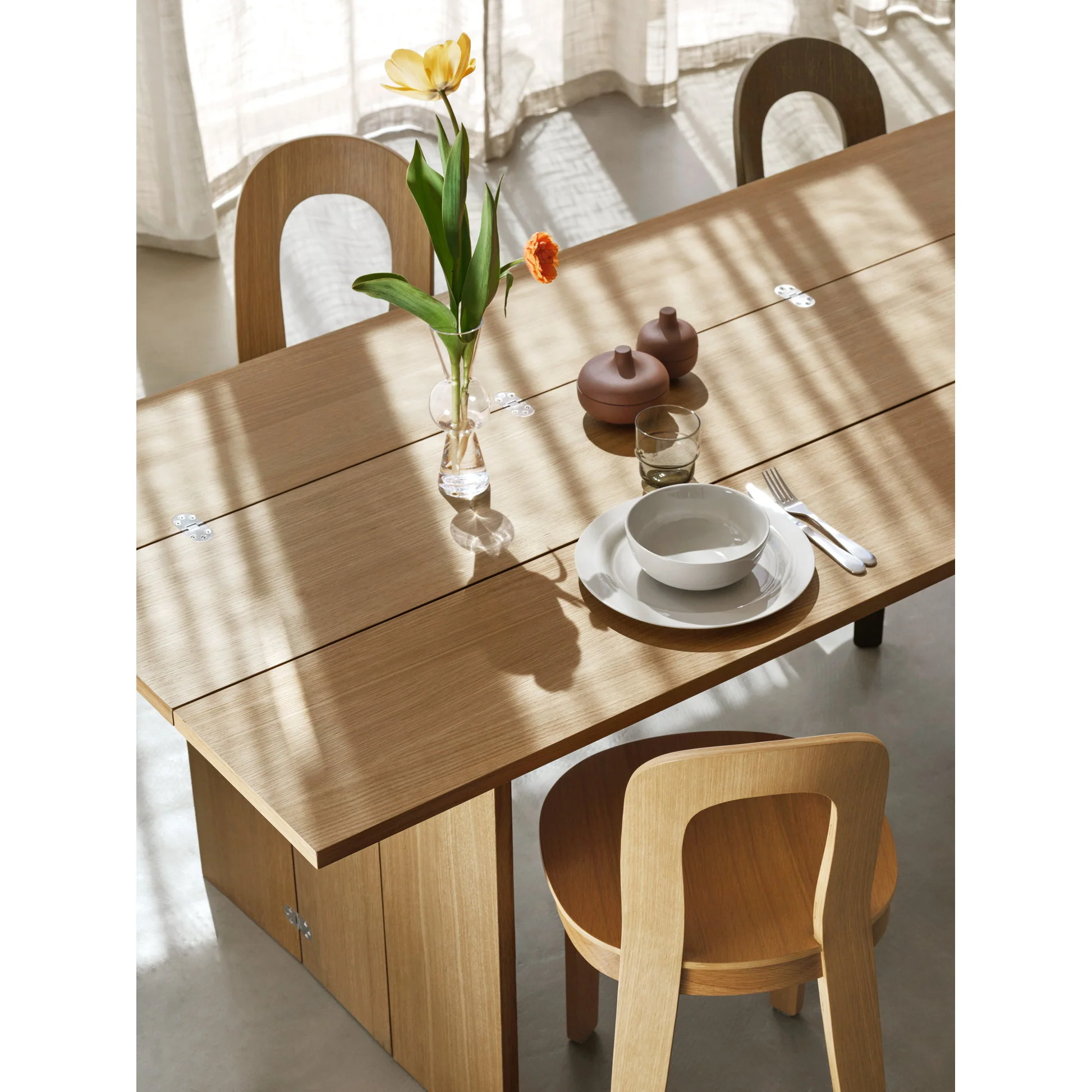 Olivia Chair, Set of 2 - Oak - Image 9
