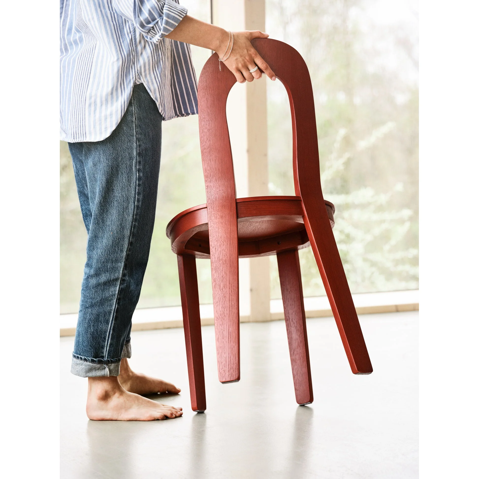 Olivia Chair, Set of 2 - Red - Image 5