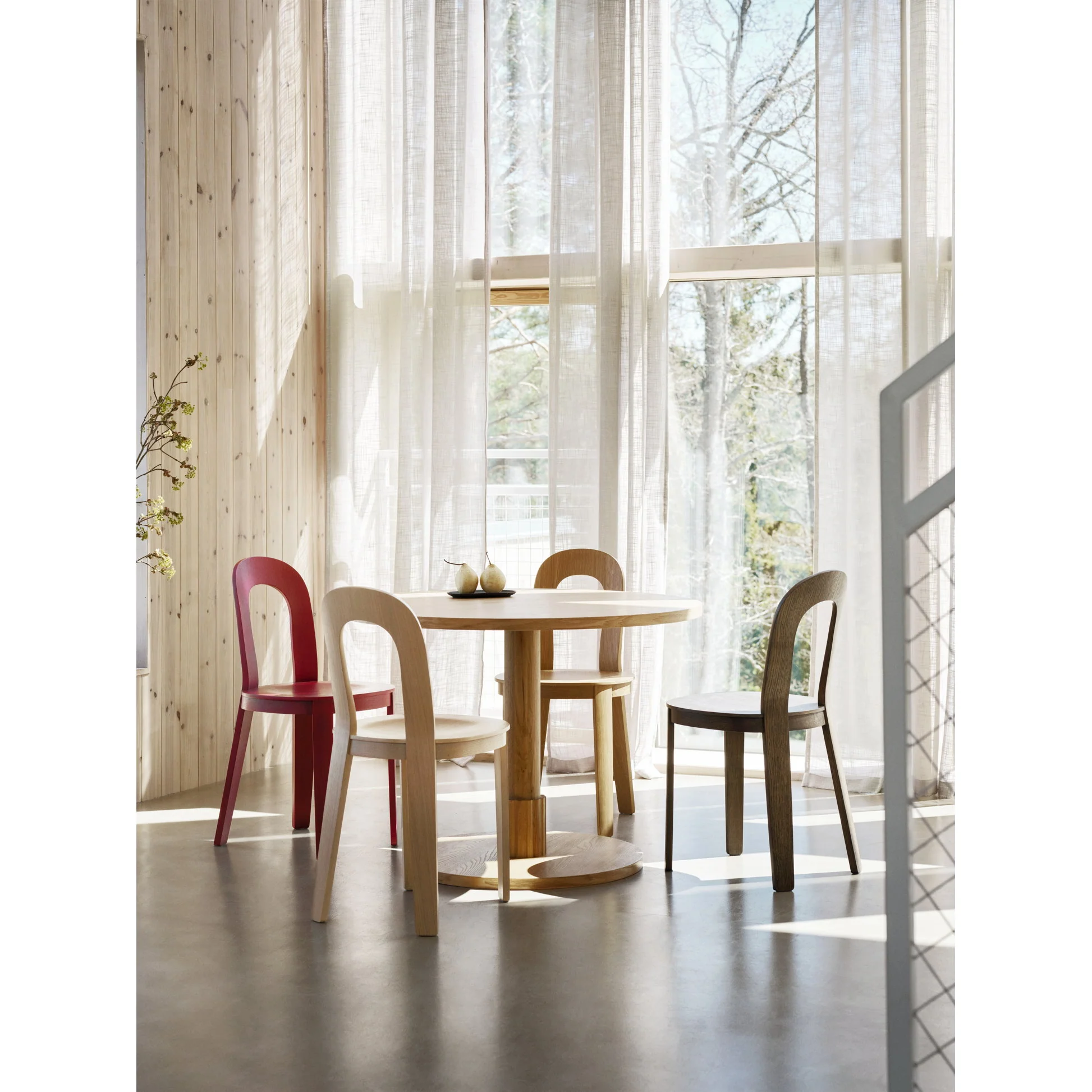 Olivia Chair, Set of 2 - Red - Image 8